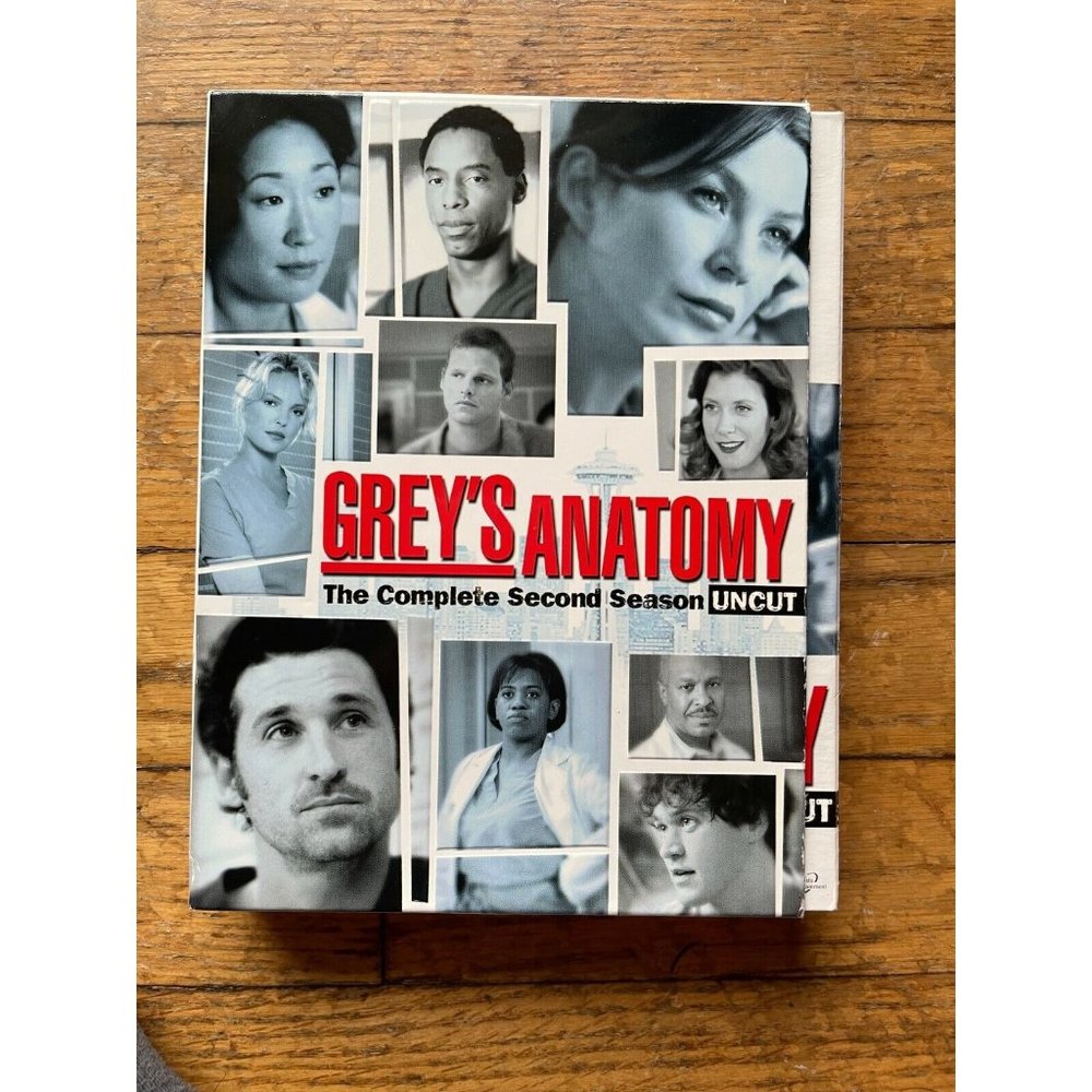Grey's Anatomy TV Season 2 DVD Sets 2006 6 Discs Ellen Pompeo